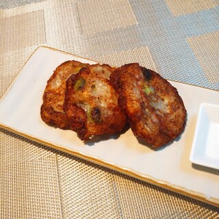 山芋と豆腐の揚げ焼き